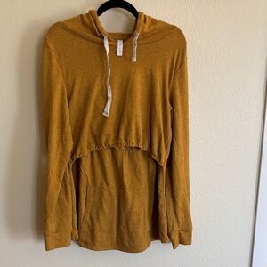 Latched Mama Golden Knit Nursing Hoodie